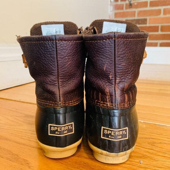 Sperry Top-Sider Saltwater Duck Boots Women's Brown - US 8 - Picture 9 of 14